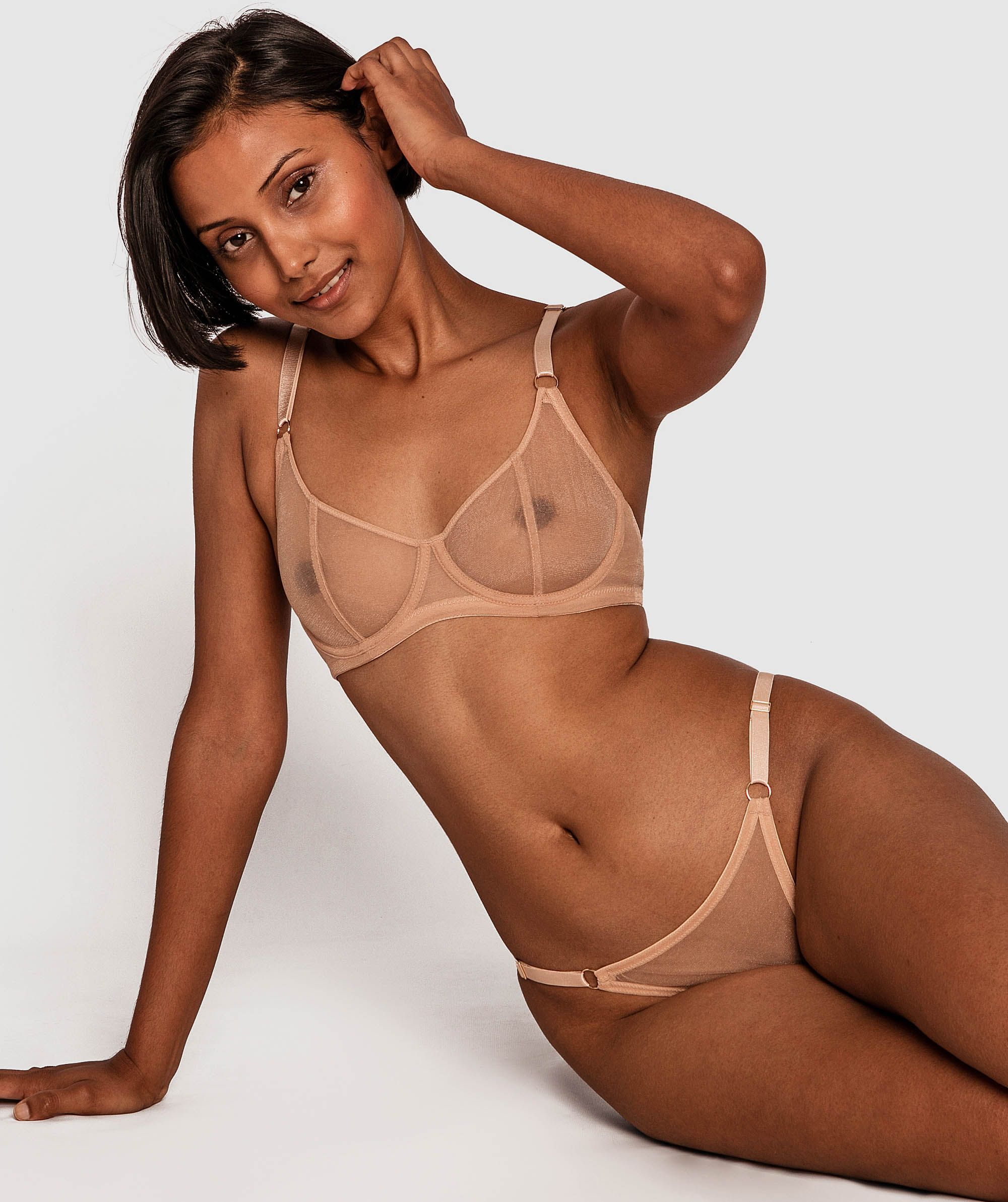 Bras N Things Night Games Beyond Basics Soft Cup Bra Mini V Set
