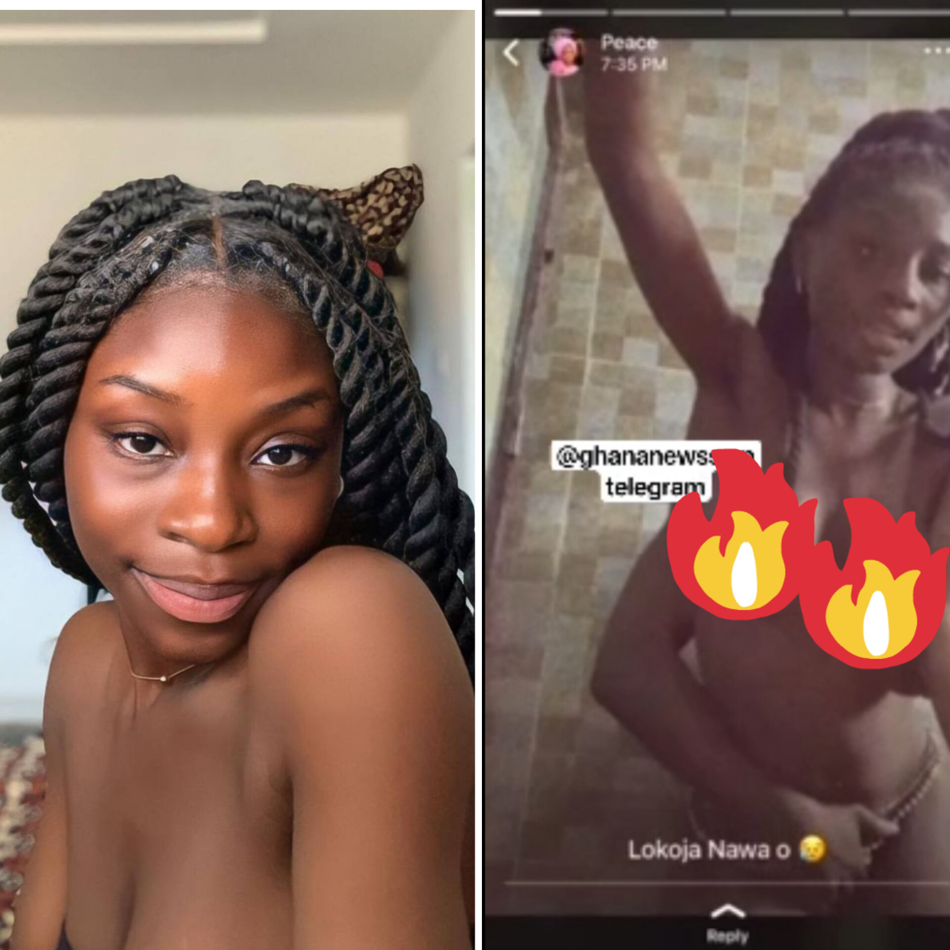 Ella on X: Another Influencer Sex Tape Has Got leaked. Vivian tiktok girl bubagirl snapchat xweek Esther viralvideo TOTO ChristineNampeer