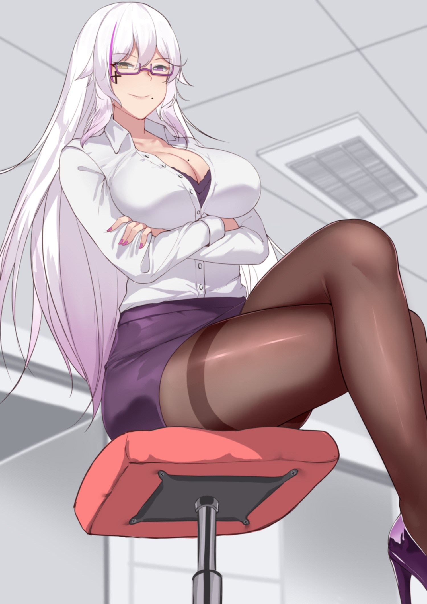 big boobs pantyhose manga anime girls