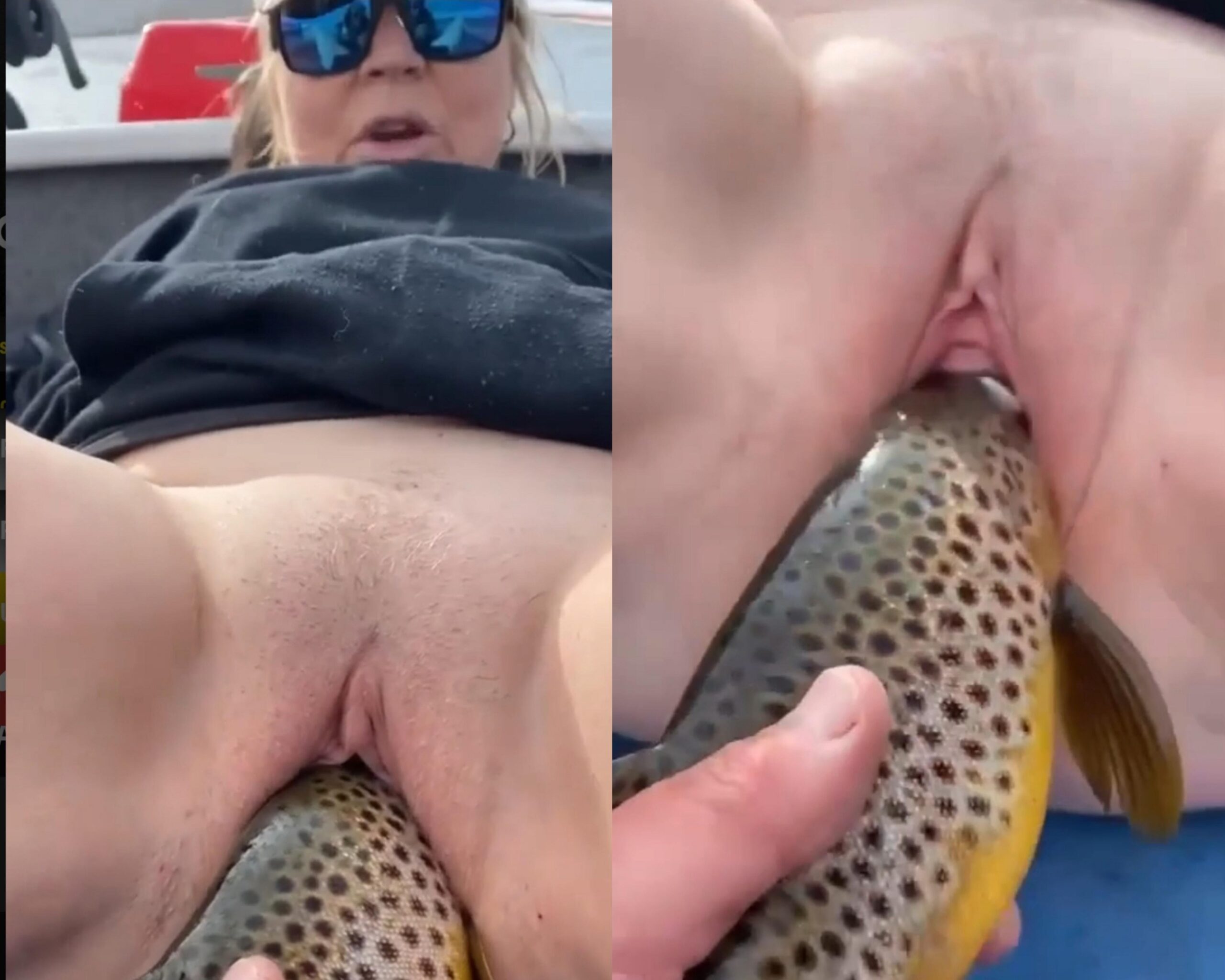Fish in pussy