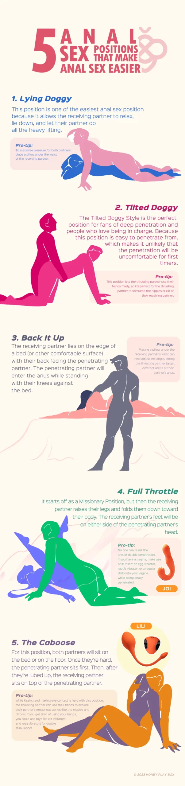 5 Anal Sex Positions That Make Anal Sex Easier