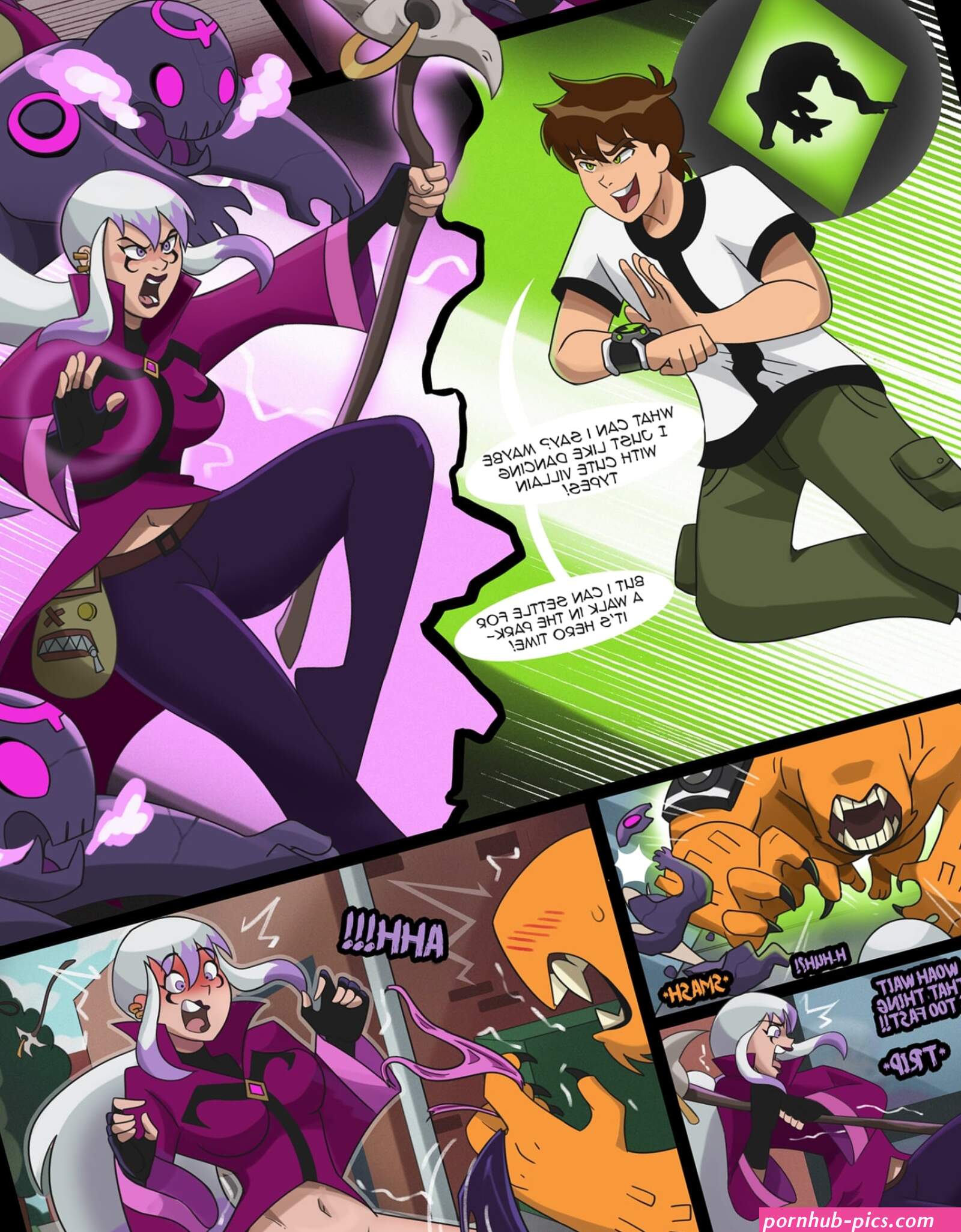 Future Ben And Charmcaster Ben 10 Hermit Moth Porn Comic