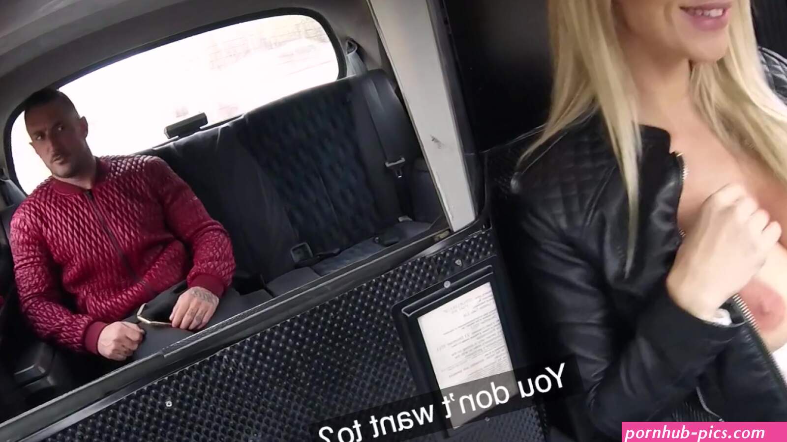 Busty blonde fucks Spanish tourist