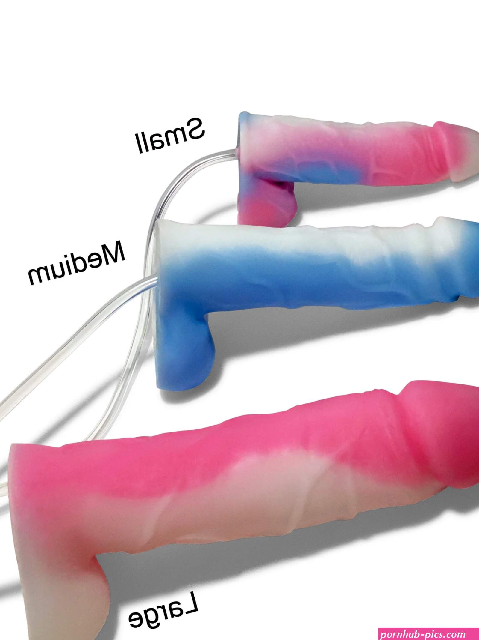 Squirting Dildo Ejaculating Pinky XL Penis sex toy super soft platin