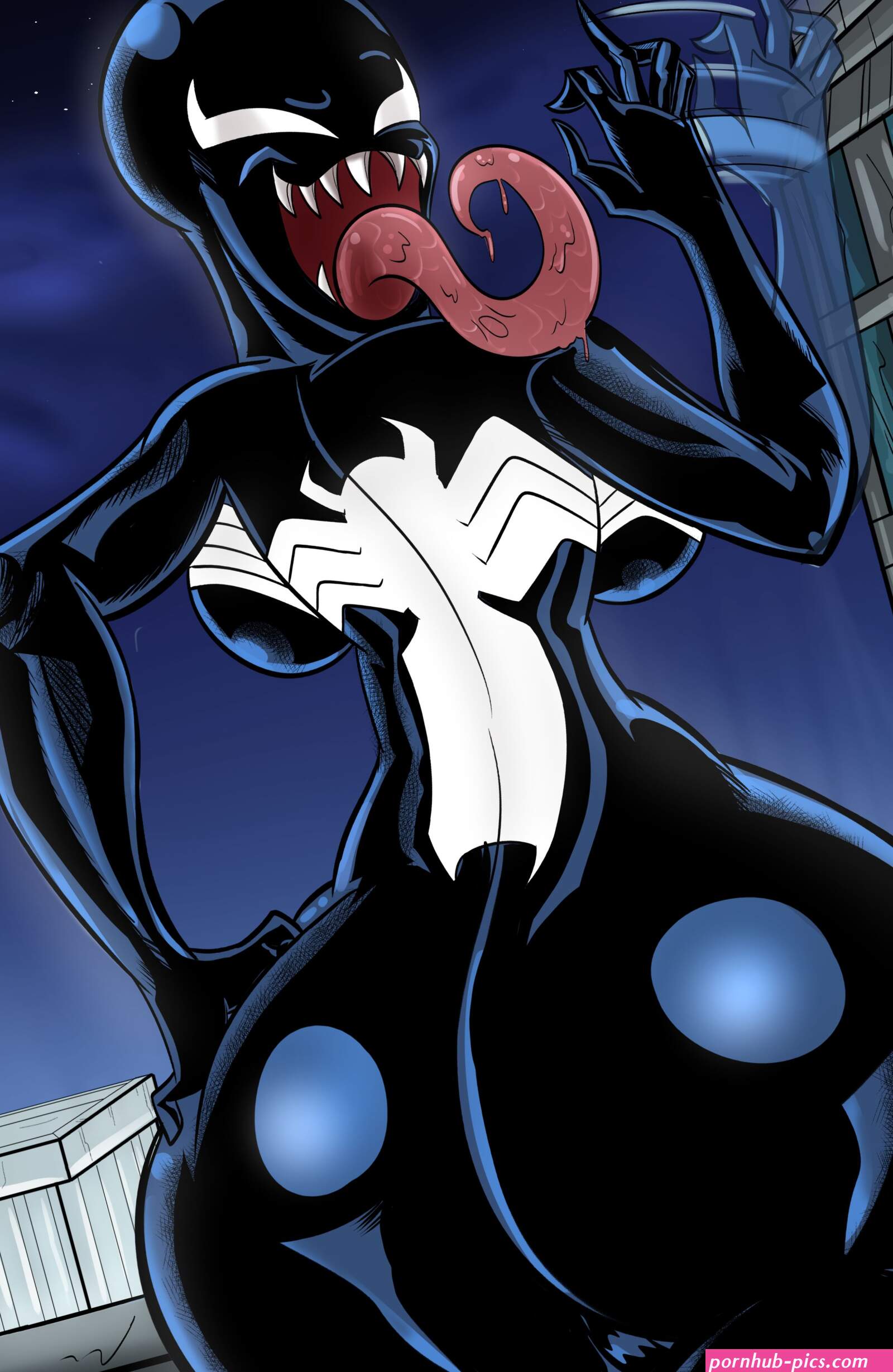 Extra Thicc Venom Spider-Man Ameizing Lewds