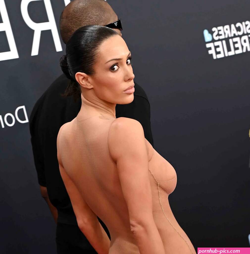 Bianca Censori Goes Nearly Naked on Instagram in a Fishnet Top and Sheer Tights