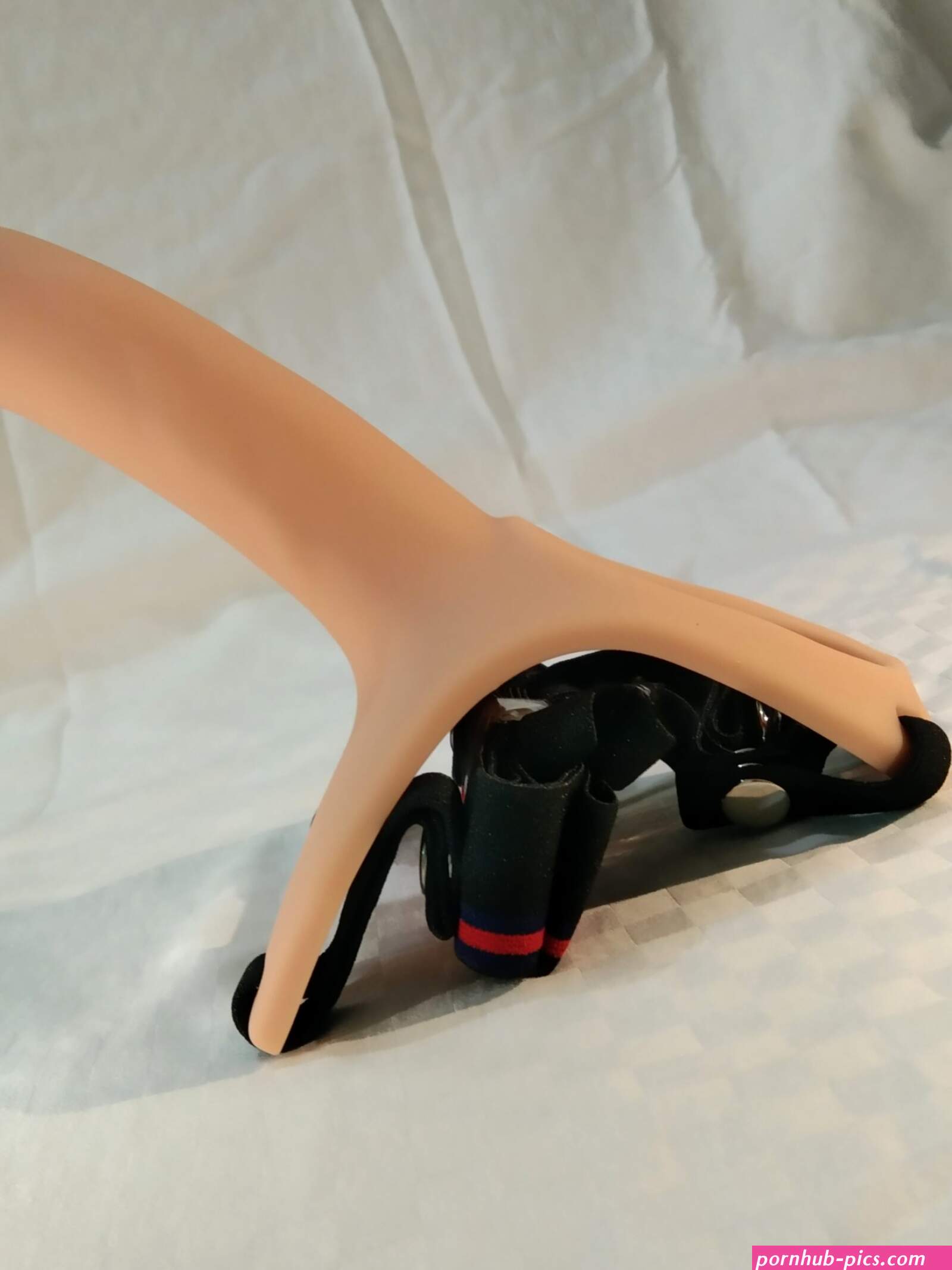 Hollow Strap-On 5.7 Silicone Curved Dong