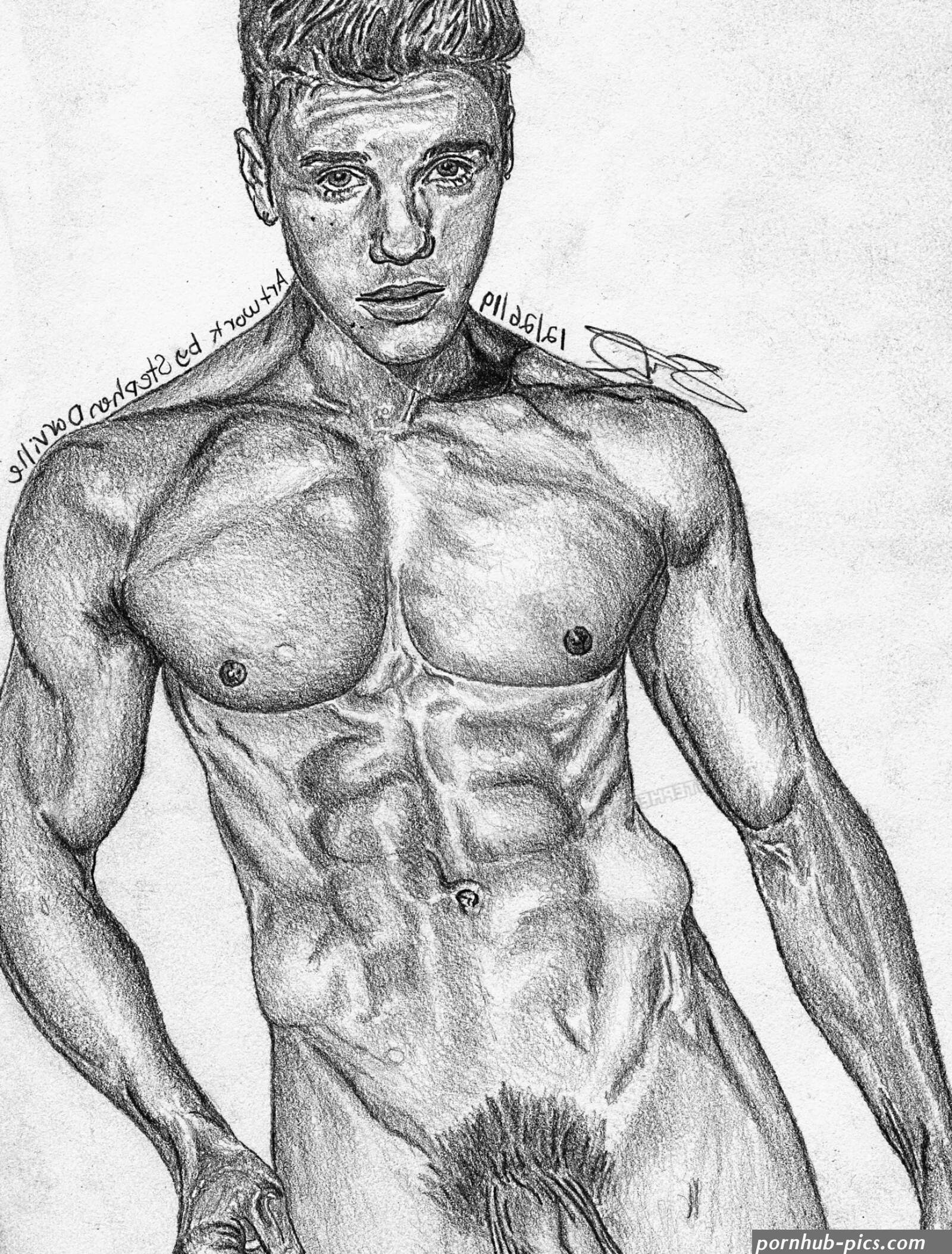 Justin Bieber 65 Nude 2 by StephenDarvilleArt on DeviantArt