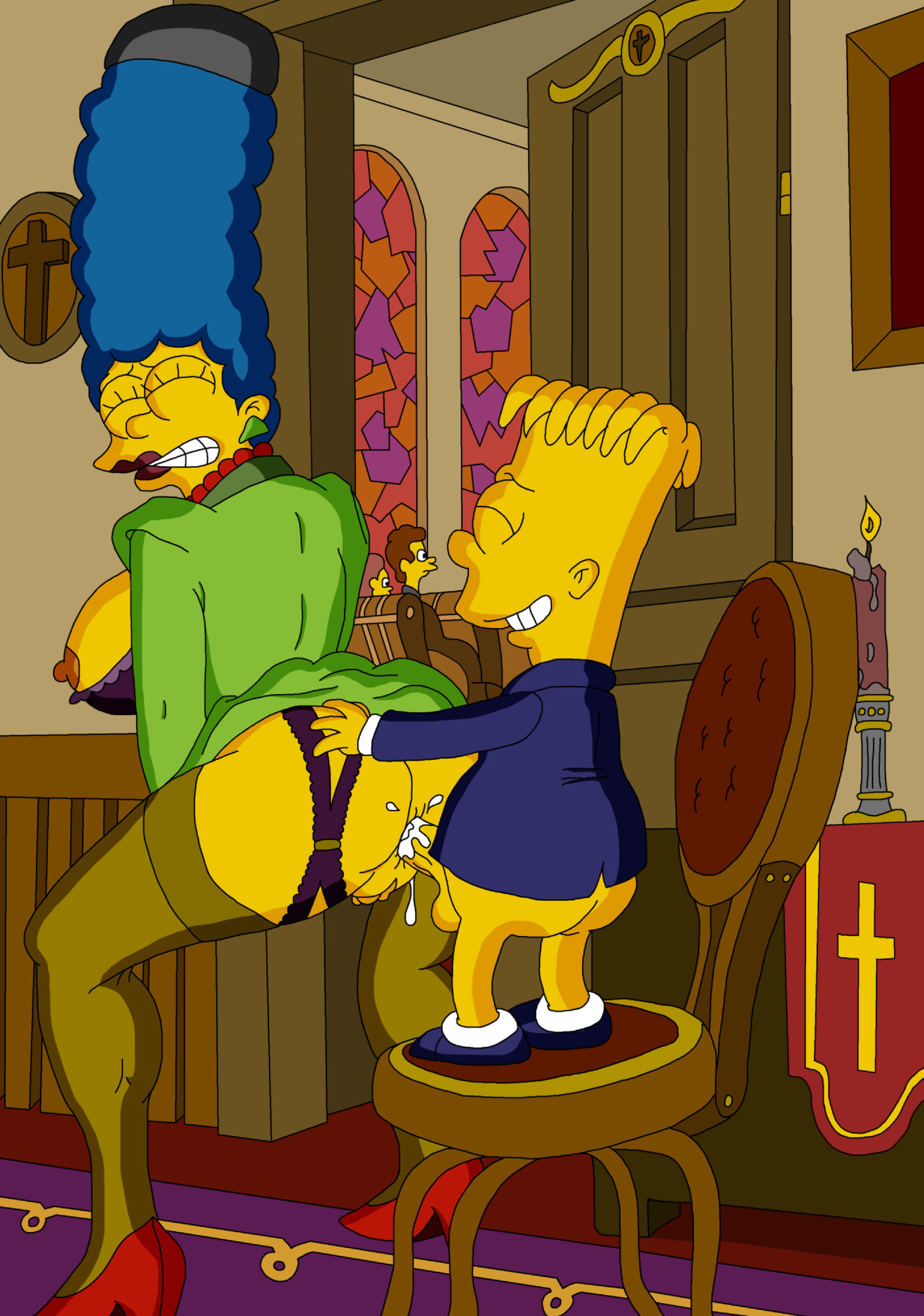 Post 990233: BartSimpson gundam888 MargeSimpson TheSimpsons