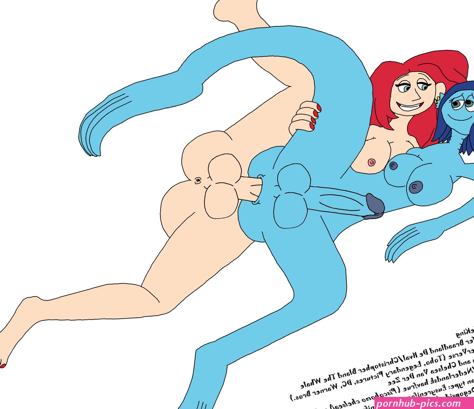 Ruby Gillman are having anal sex with Chelsea Van Der Zee by KristopherBraadland on Newgrounds