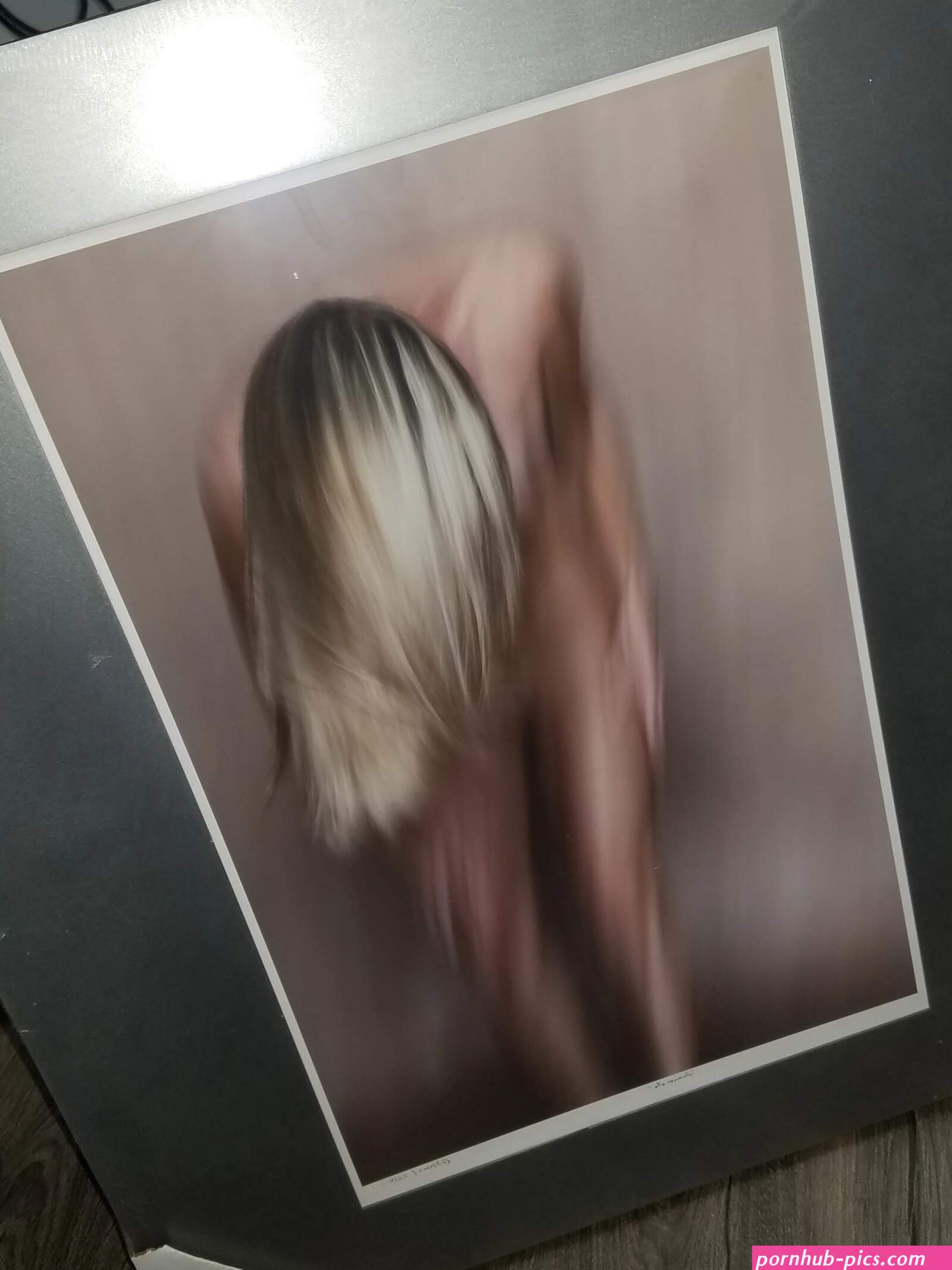 Nude Woman Naked Art 2014 Framed