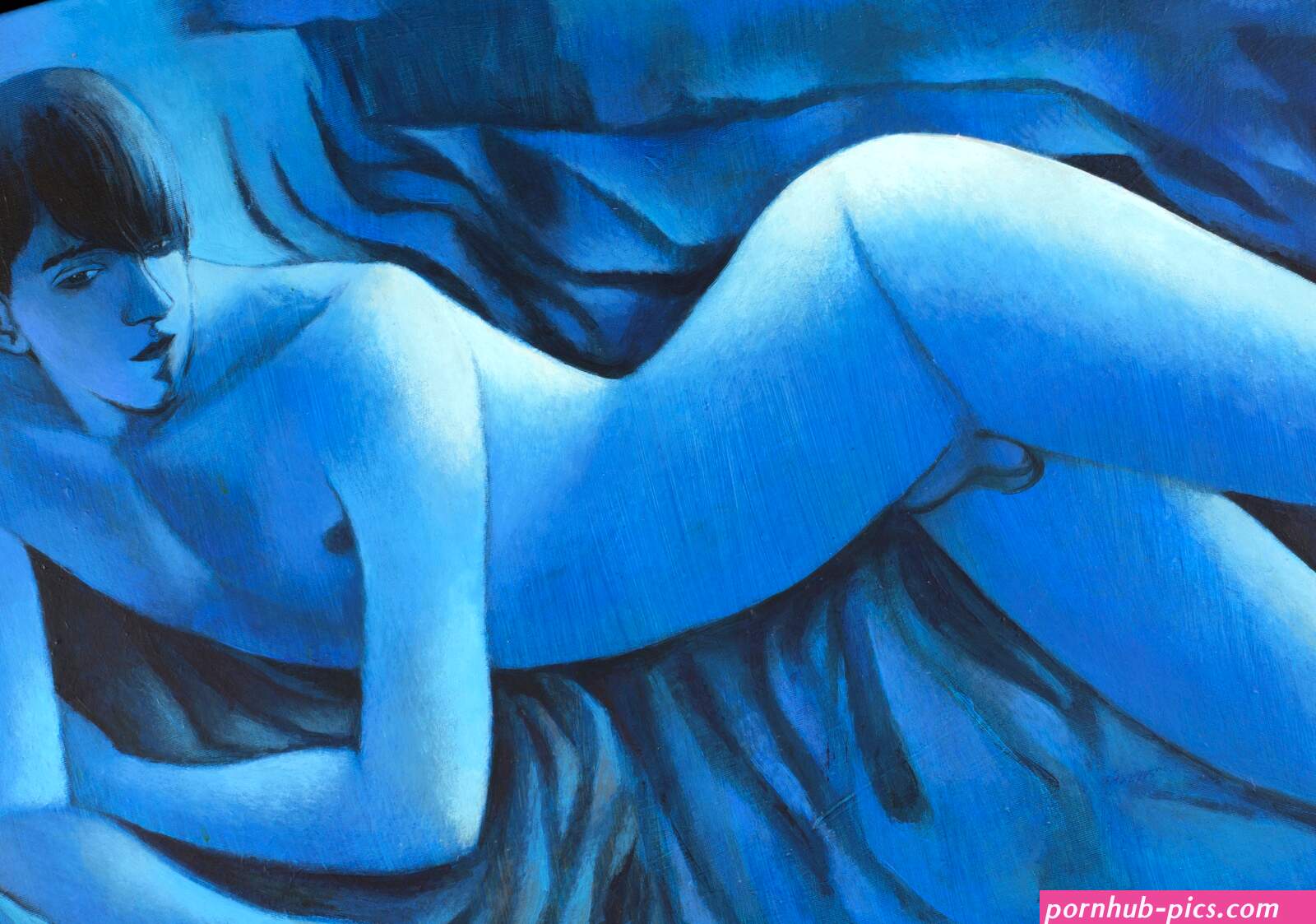 Juliusz LEWANDOWSKI STILL b. 1977 Blue Nude 2016