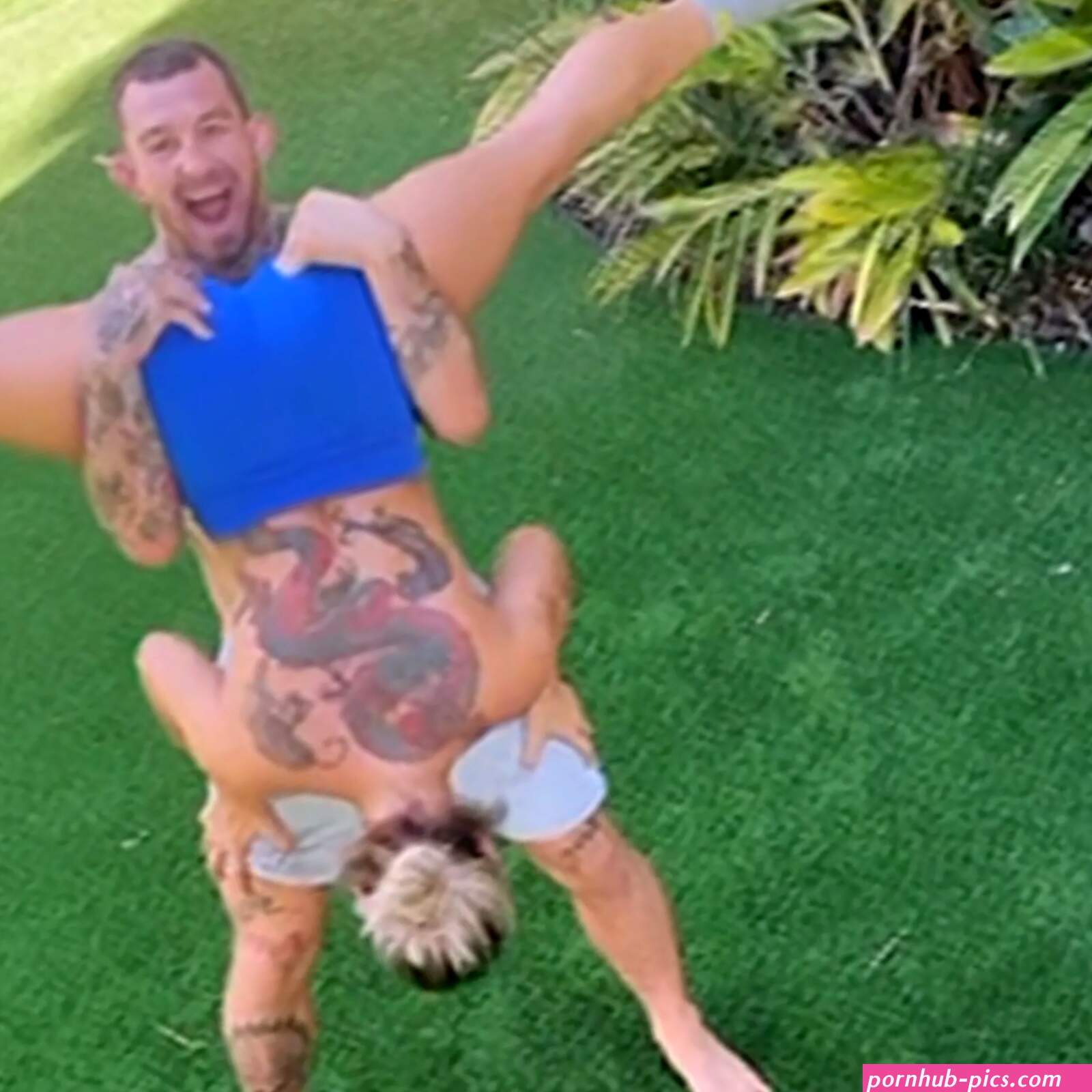 Paige VanZant Goes Topless For Wild Workout With Austin Vanderford